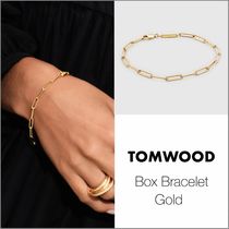 送料関税込【TOM WOOD】BOX Bracelet  Gold ブレスレット