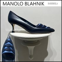 Manolo Blahnik＊SANDRILA ルーシュパンプス 50mm＊送料込