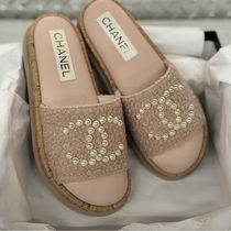 人気【CHANEL】シャネルサンダル　サッとはけて可愛い