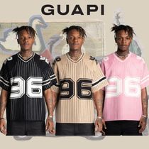 ★GUAPI★ フットボールTシャツ　 ロゴ　３色　関税/送料込