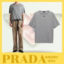 新作☆【PRADA】コットンTシャツ