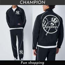 【CHAMPION】× MLB  ☆ヤンキース☆ ナイロンセットアップ