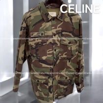 直営ショッパー付♪CELINE コットン サファリジャケット