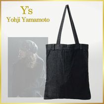 [ Y's/ Yohji Yamamoto★2024ss] パッチワークデニムトート