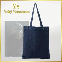 [ Y's/ Yohji Yamamoto★2024ss] パッチワークデニムトート