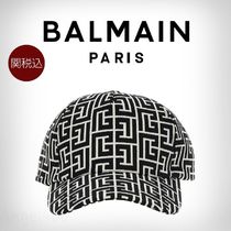 関税込BALMAIN モノグラム ジャカード キャップ