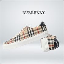 BURBERRY バーバリー チェック ロートップ スニーカー