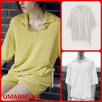 日本未入荷★UMAMUNG★Cotton boucle pulloverユニセックスス