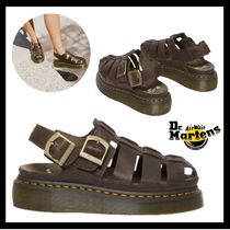 【Dr.Martens】WRENLIEフィッシャーマンサンダル ダークブラウン