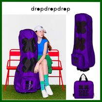 【DROPDROPDROP】ラッキープレイゴルフバッグ航空カバーPURPLE