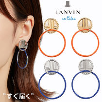 ランバンオンブルー(LANVIN en Bleu)マリン サークル ピアス