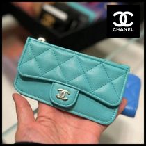 【大人可愛い】フラップ型 CHANEL フラグメントケース ミニ財布