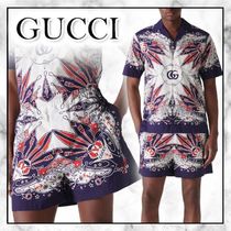 ◆GUCCI 24SS NEW◆バンダナ プリント コットンショートパンツ◆