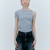 Rest & Recreation Tシャツ・カットソー 【Rest&Recreation】★ UNBALANCED SLEEVE TOP☆4色(14)