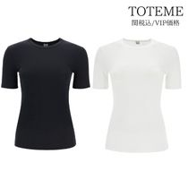 関税込★VIP価格【TOTEME】クラシックリブTシャツ