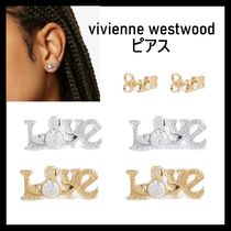 【vivienne westwood】LOVE ロゴ ピアス