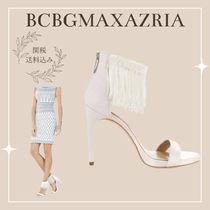 SALE!【BCBG MAXAZRIA】ハイヒールビーズアンクルサンダル