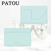 PATOU*高級感溢れるカード保管の極致*レザー JP カードホルダー