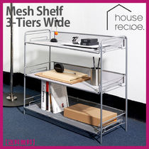 ★ハウスレシピ★Wide Mesh Shelf★ワイドメッシュ 3段ラック★