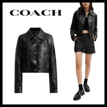 【Coach】 Patent Leather Jacket　◆国内発送◆