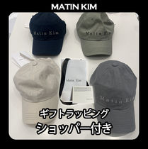 Matin Kim★ [正規品] MATIN TYPO BALL CAP IN ショッパー付き