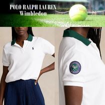 オシャレ【Polo Ralph Lauren ｘ Wimbledon】Women's Polo Shirt