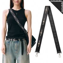 IUGAMAKARAS★大人気★男女兼用★Studded Strap (Black)