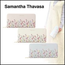 国内買付【Samantha Thavasa】フラワーガーデン 長財布