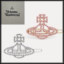 ◆Vivienne Westwood◆ANNALISA クリスタル ヘアクリップ