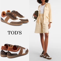 限定カラー*TOD'S*Tabs スエードレザースニーカー ブラウン