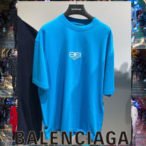 BALENCIAGA BB PARIS ICON Tシャツ 半袖 ブルー
