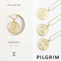 ≪PILGRIM≫ ピルグリム 全12デザイン 星座 コインネックレス