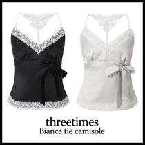 ★THREETIMES★BIANCA TIE CAMISOLE