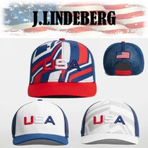 TEAM USA【J.LINDEBERG】CAP ◆調節可能，軽量，速乾性◆