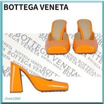 国内配送☆【BOTTEGA VENETA】パテントレザー ヒール サボ