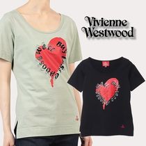 【VivienneWestwood】即対応BLCW HEARTラウンドネックＴシャツ