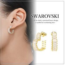 VIP価格【SWAROVSKI】スワロフスキー Matrix フープピアス