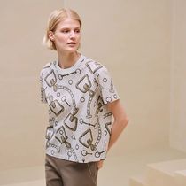 【エルメス・Hermes】"Effet Kaleidoscope" boxy fit t-shirt