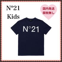 【関税無】N°21 kids ヌメロヴェントゥーノ ロゴTシャツ