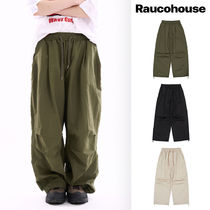 【Raucohouse】Wind comfort parachute banding pants