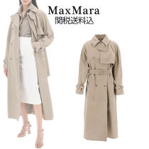 【MaxMara】国内完売★ヌバックオーバーサイズトレンチコート