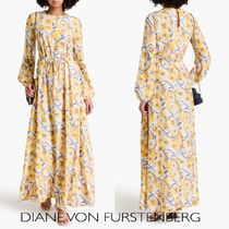 花柄★マキシワンピース★ DIANE VON FURSTENBERG