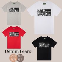 4カラー★【DenimTears】ブラック エンターテイメント T シャツ