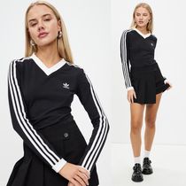 【adidas/originals】完売間近/VネックロングTシャツ