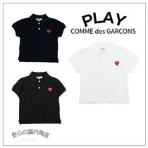 COMME des GARCONS ポロシャツ 半袖 無地 国内配送 関税込