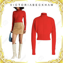 素敵☆Victoria Beckham クロップド タートルネックセーター