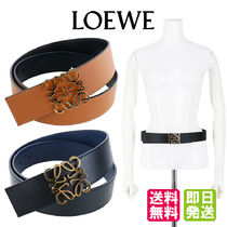 最短翌日お届け LOEWE ベルト 大人気 リバーシブル アナグラム