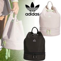 ◆国内発送◆【adidas】軽量 ショルダー ラウンドバッグ