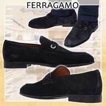 【24AW NEW】FERRAGAMO_men / DESIO ローファー / Navy