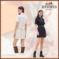 《エレガントで人気♡》HERMES Zipped ワンピース